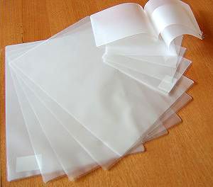 plain laminated pouches