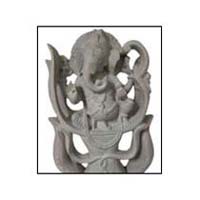 ganesha stone statue