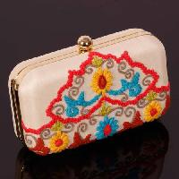 Embroidered Clutches