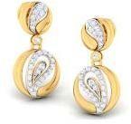 designer gold earrings