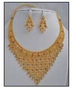 Gold Bridal  Necklace