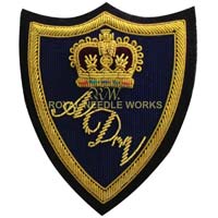 Embroidered Polo Blazer Badge