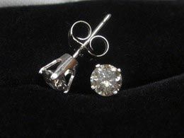 Solitaire Earrings