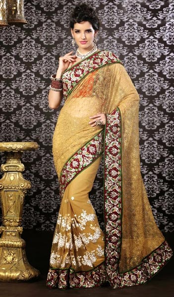 Bridal Net Sarees