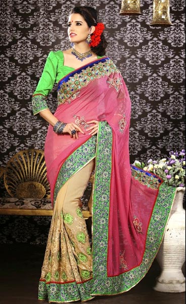 Bridal Net Sarees