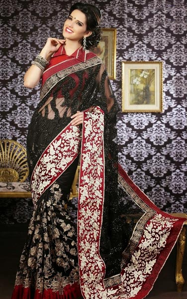 Bridal Net Sarees