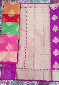 banarasi cotton silk saree