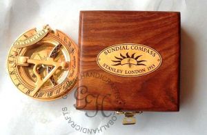 Brass Sundial Compass