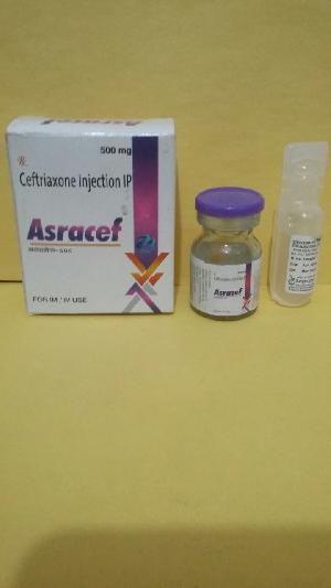 Ceftriaxone Injection IP 500 mg