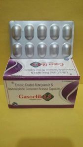 Enteric Coated Rabeprazole & Levosulphide Sustained Release Capsules