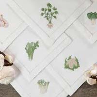 Computerized Embroidered Napkins