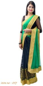 Brasoo with Fancy Net Saree