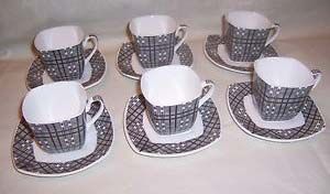 JCPL BONE CHINA CUP SAUCERS