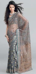 Zari Work Net Sarees