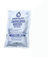 mineral water pouches