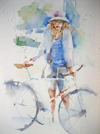 Figuartive Watercolor Paintings