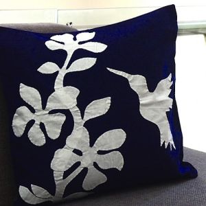 Applique Cushion Cover