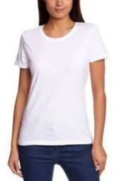 Ladies Round Neck Half Sleeve T-Shirt