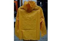 Rubberised taping raincoats