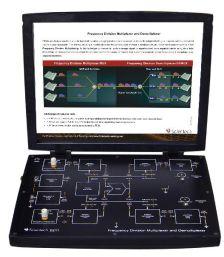 Frequency Division Multiplexer Demultiplexer Analog Trainer