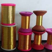 golden zari thread