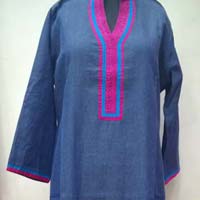 Denim Cotton Kurtis