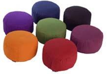 Cotton Plain Round Cushions