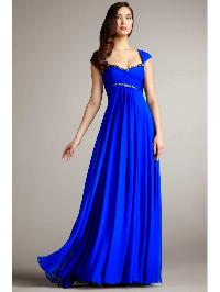 Ladies Blue Maxi Dress