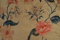 embroidered silk fabric