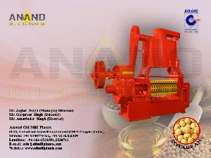 Soyabean Seed Oil Expeller Machine