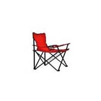 Red Folding Travelling Chair