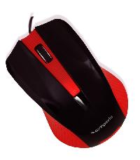 Emporis Aero 116 Wired USB Mouse Red