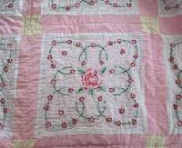 Embroidered Quilt,