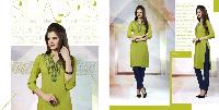 Embroidered Rayon Kurtis (160620 - LILY)