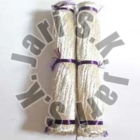 Silver Cotton Zari Threads