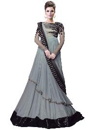 Designer Embroidery Anarkali suit as JN10006