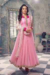 Designer Embroidery Anarkali suit as JN10017