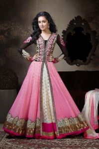 Designer Embroidery Anarkali suit as JN1138