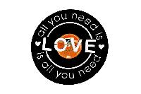 All You Need Is Love Wall Sticker