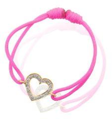 Golden Heart Valentines Day Gift Bracelet