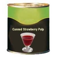 Canned Strawberry Pulp