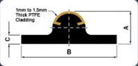 Brass Cladded Dam Gate Seal