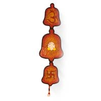 Ganesha with bell wall hanging