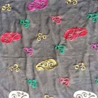 Silk & Polyester Kaftan Fabric