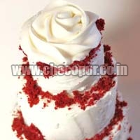 Royal Red Velvet Party Cake
