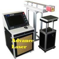 Galvo Head CO2 RF Laser Marking Machine