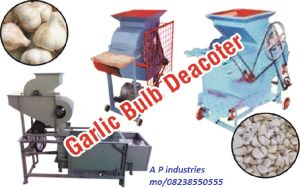 GARLIC BREAKING MACHINE