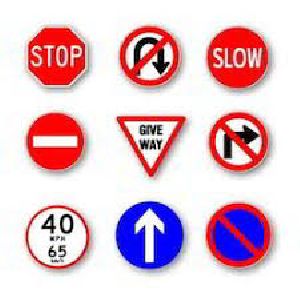 road sign boards