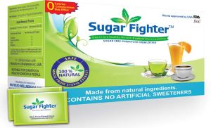 Stevia white power 20 sachets box.