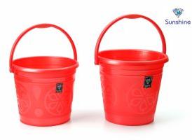 Plastic Handle Bathroom Bucket